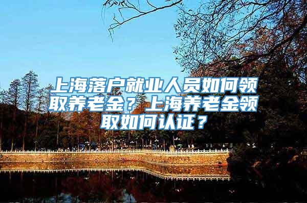 上海落户就业人员如何领取养老金？上海养老金领取如何认证？