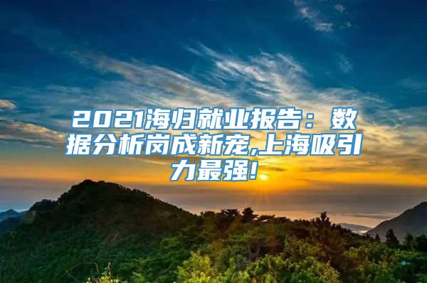 2021海归就业报告：数据分析岗成新宠,上海吸引力最强!