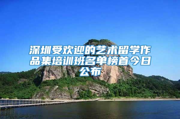 深圳受欢迎的艺术留学作品集培训班名单榜首今日公布