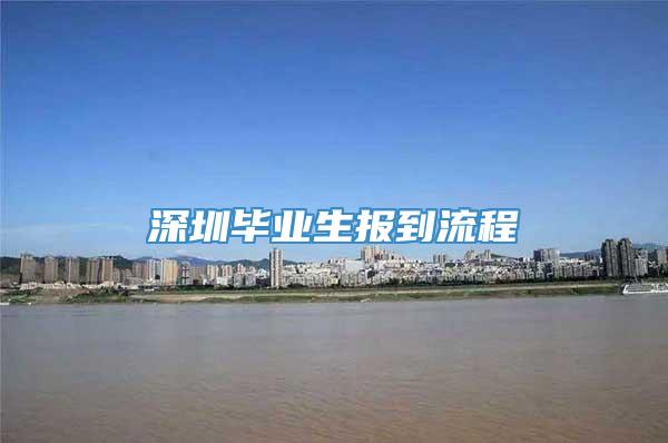 深圳毕业生报到流程