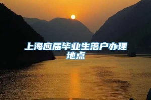 上海应届毕业生落户办理地点