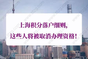 上海积分落后细则规定，提供虚假材料进入黑名单会有什么后果？