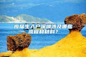 应届生入户深圳涉及哪些流程和材料？