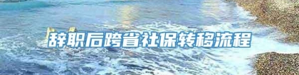 辞职后跨省社保转移流程