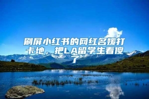 刷屏小红书的网红名媛打卡地，把LA留学生看傻了