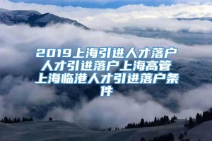 2019上海引进人才落户 人才引进落户上海高管 上海临港人才引进落户条件