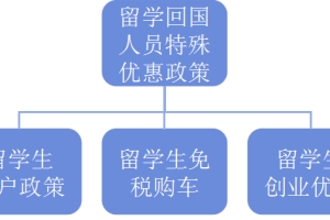 留学生回国后享受特殊优惠政策