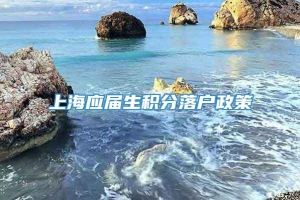 上海应届生积分落户政策