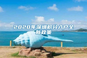2020年深圳积分入户全新政策
