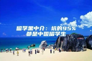 留学黑中介：坑的95%都是中国留学生