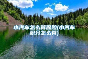 小汽车怎么算保险(小汽车积分怎么算)