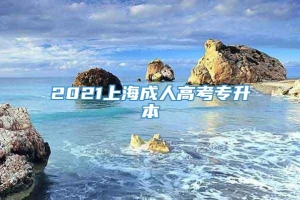 2021上海成人高考专升本